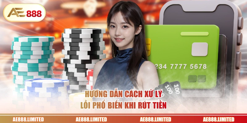 Hướng dẫn cách xử lý lỗi phổ biến khi rút tiền